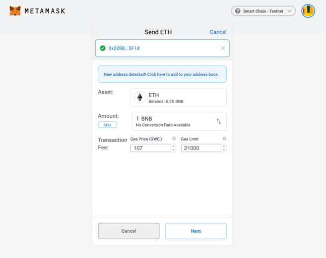 کار با MetaMask