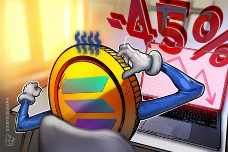 سولانا: سقوط ۴۵ درصدی پس از توکن ترامپ