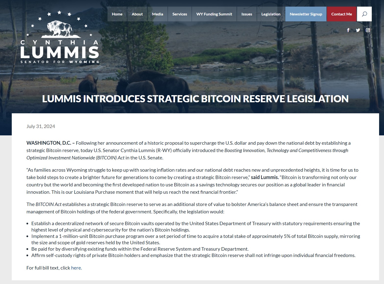 سناتور سینتیا لومیس